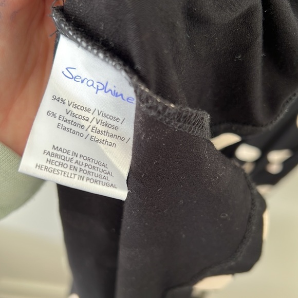 SOLD Seraphine wrap maternity dress - Picture 6 of 6